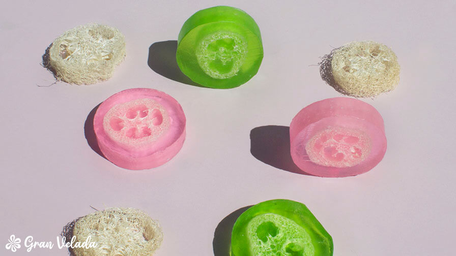 kit como hacer jabon con lufa